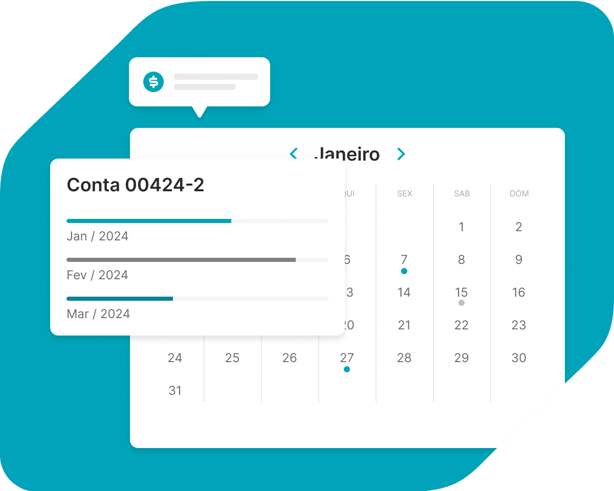 Gerenciamento financeiro de sua conta