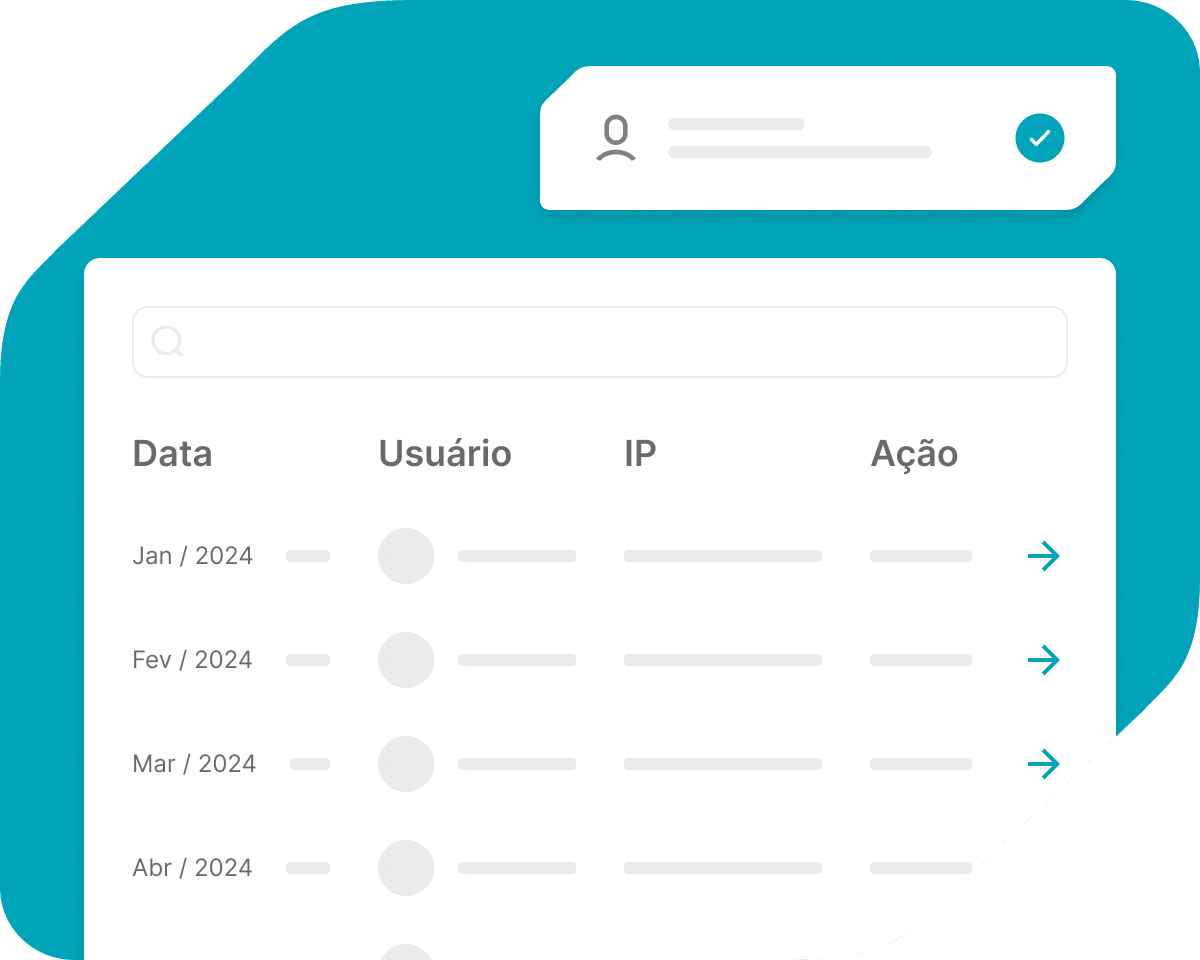 Logs de acesso e trilhas de auditoria