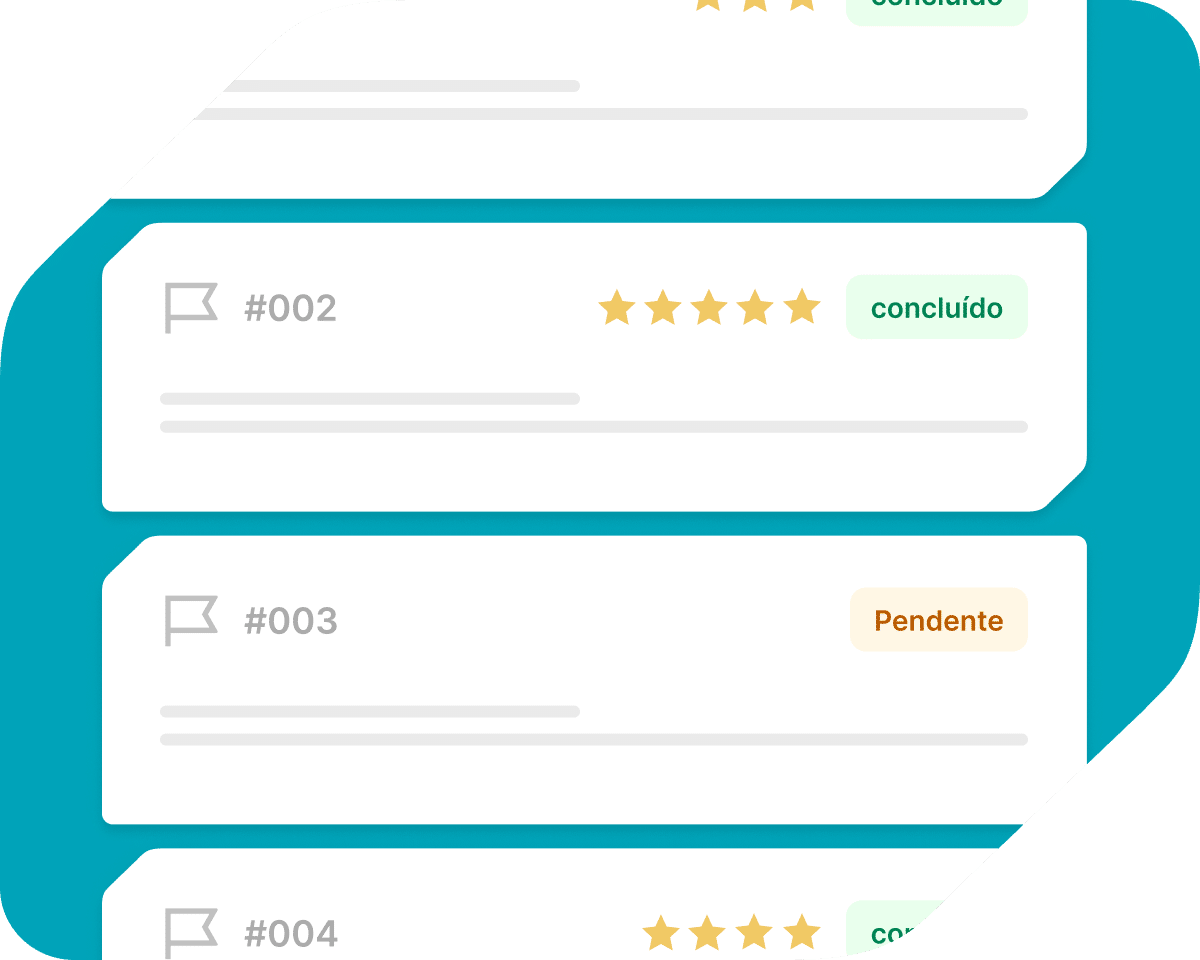 Suporte centralizado