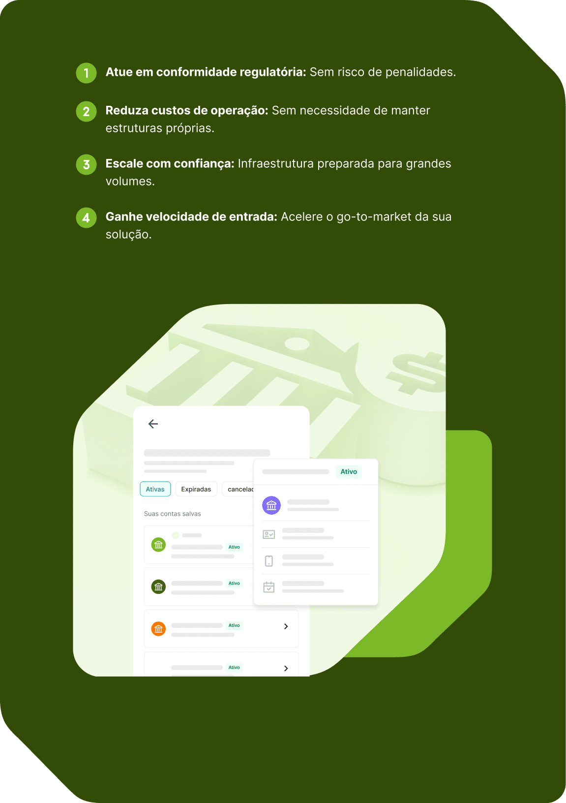 Detentora de contas Mobile
