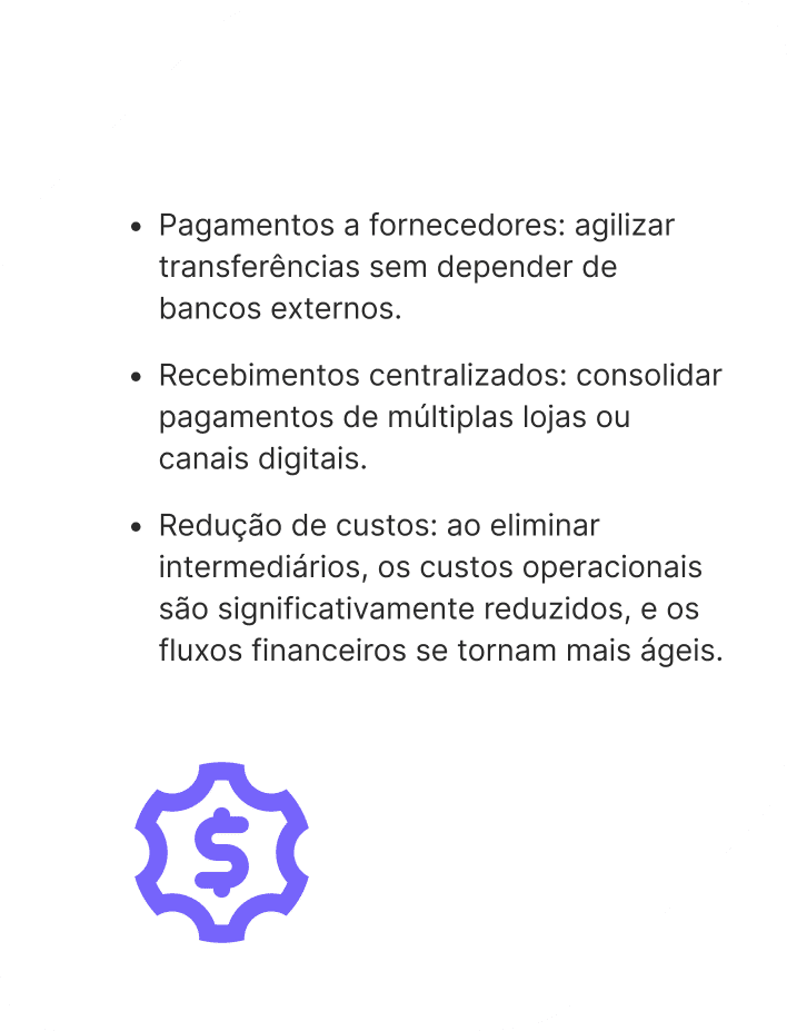 Maior controle financeiro